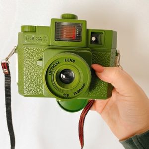 Holga 120 CFN Film Green Vintage Camera